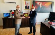 Gürcistan Trabzon Başkonsolosu Gela Japaridze İçişleri Bakanlığı Trabzon İl Göç İdaresi Müdürü  Ramazan Talifoğlu ile görüştü