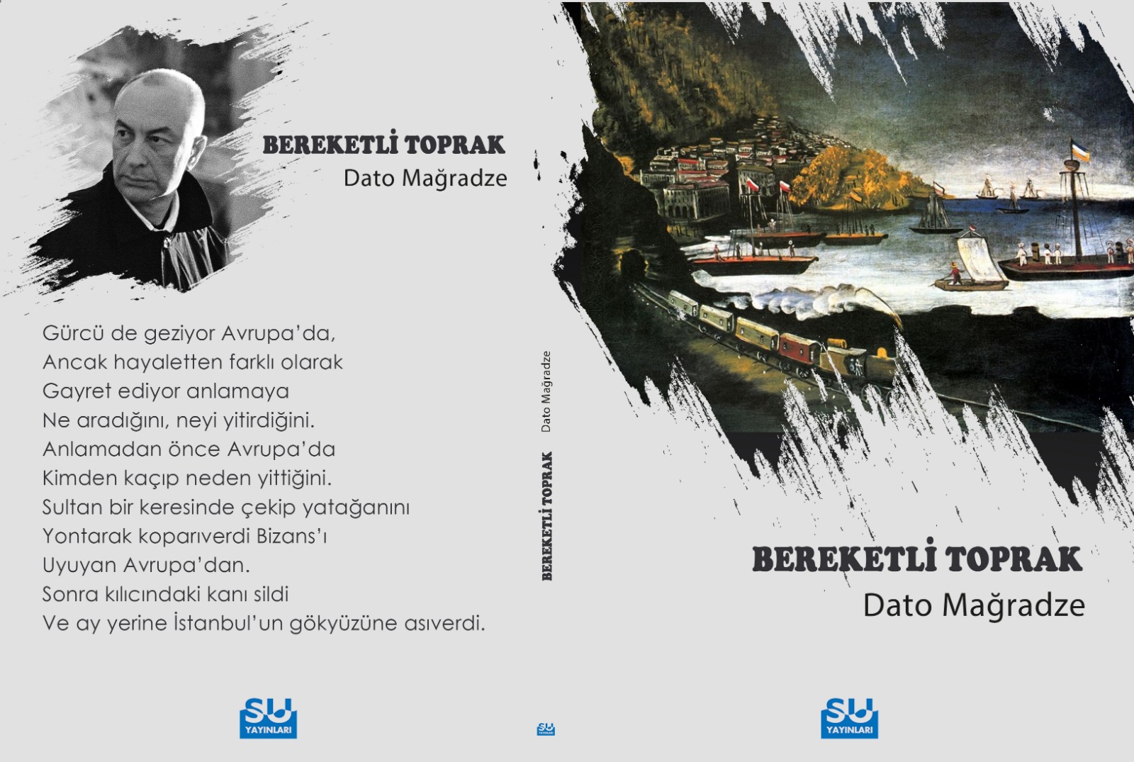 Dato Mağradze'nin son siir kitabı '' BEREKETLİ TOPRAK''çıktı