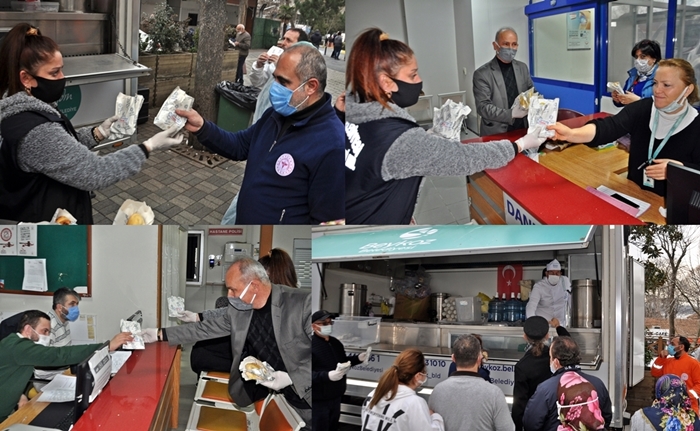 Beykoz'da Sağlık Çalışanlarına ყველიანი ქადა (Peynirli Kete) İkramı!