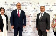 Gürcistan Büyükelçisi Giorgi Janjgava USHAŞ Genel Müdürü Mehmet Ali Kılıçkaya ile görüştü
