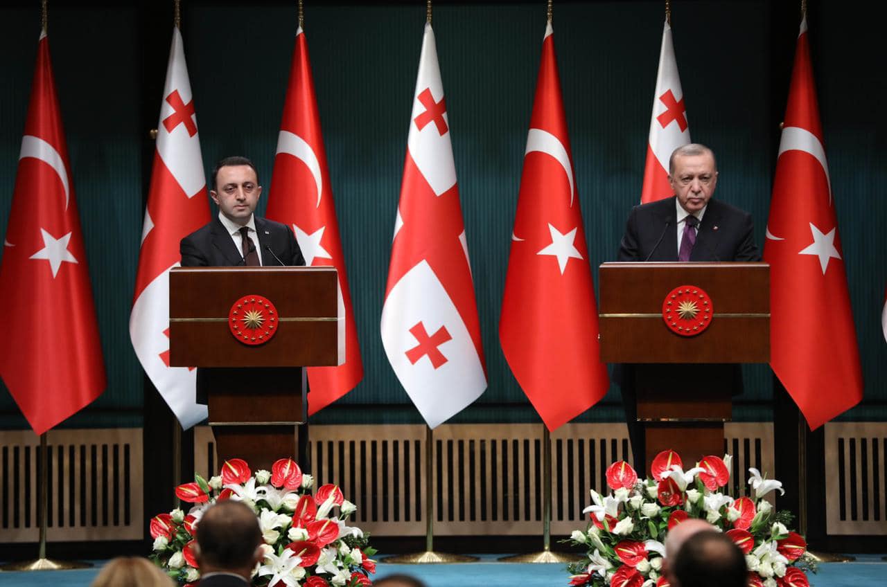 Gürcistan Başbakanı İrakli Gharibashvili'nin Ankara Ziyareti..