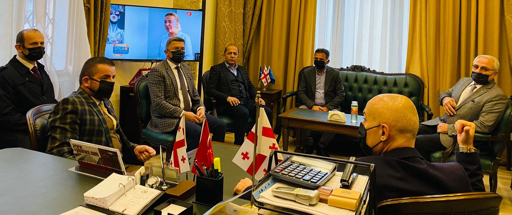 Çarşamba Ticaret Ve Sanayi Odası Başkanı Ahmet Yılmaz Beraberindeki Heyetle Gürcistan'da