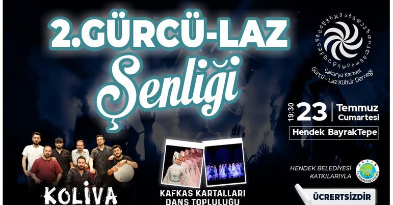 Sakarya'dan İkinci GÜRCÜ-LAZ Şenliği