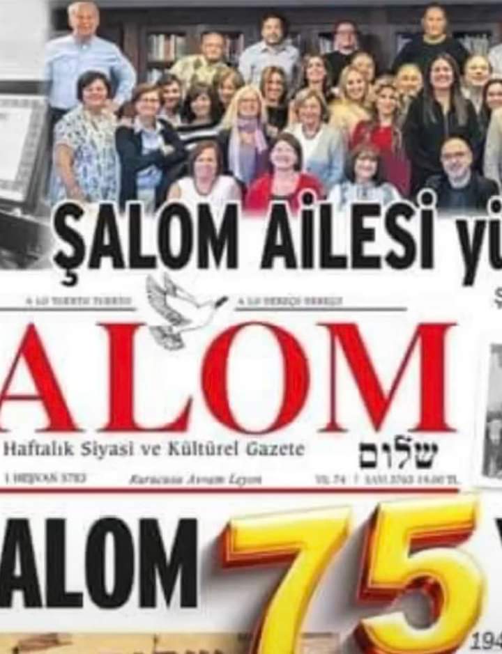 Tamara Pur: ŞALOM GAZETESİ 75 YAŞINDA