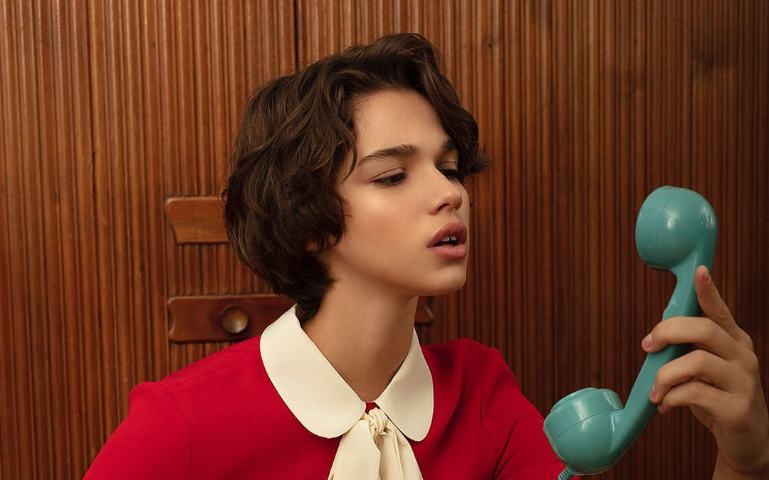 Gürcü model Mathilda Gvarliani Vogue'nin Kapak Yüzü