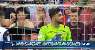 Gürcü futbolcu Mamardashvili En iyi 10 Kaleci Arasında
