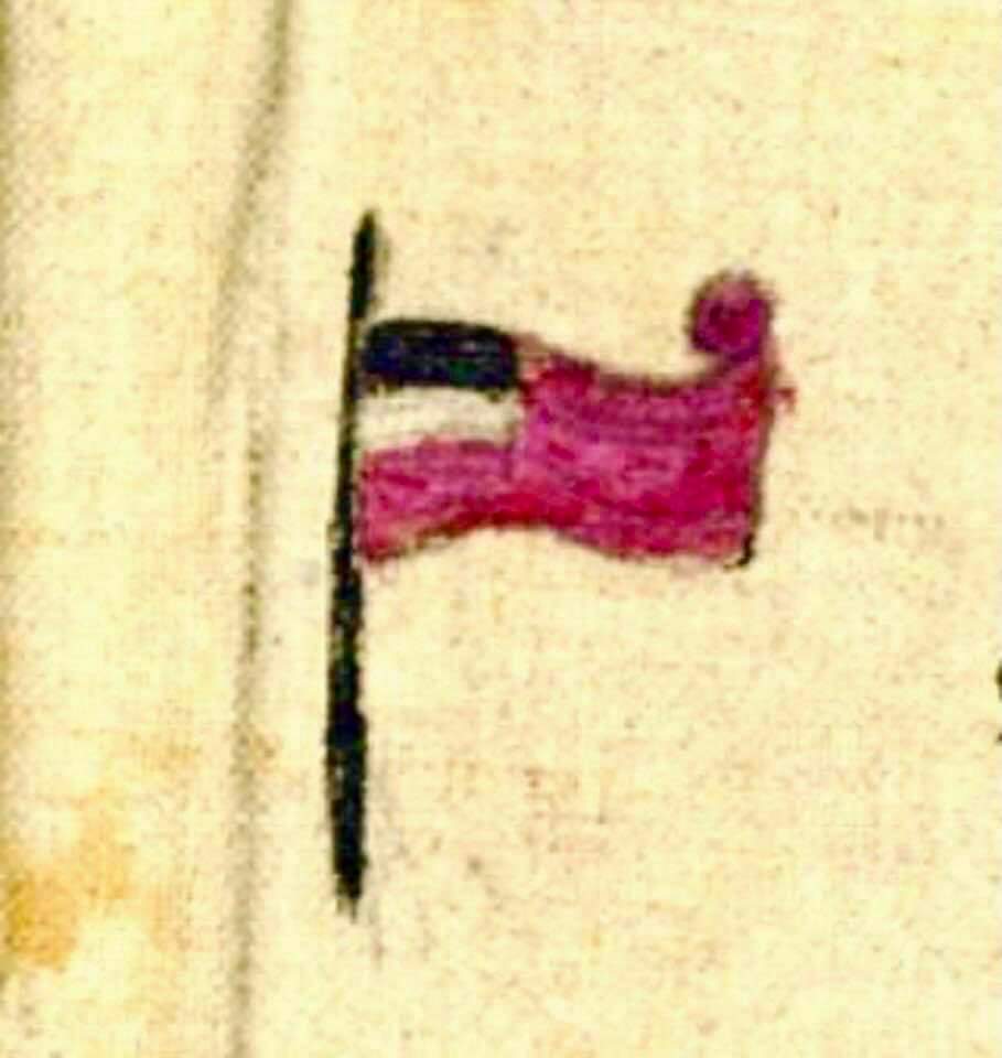 ეს მაროს მიერ საკუთარი ხელით დახატული საქართველოს დროშაა!