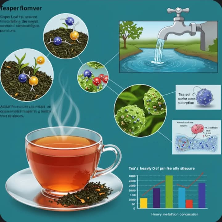 Sinan Yavuz: Çay yapraklarının, demlendikleri sudan toksik ağır metalleri temizleme yeteneği keşfedildi!