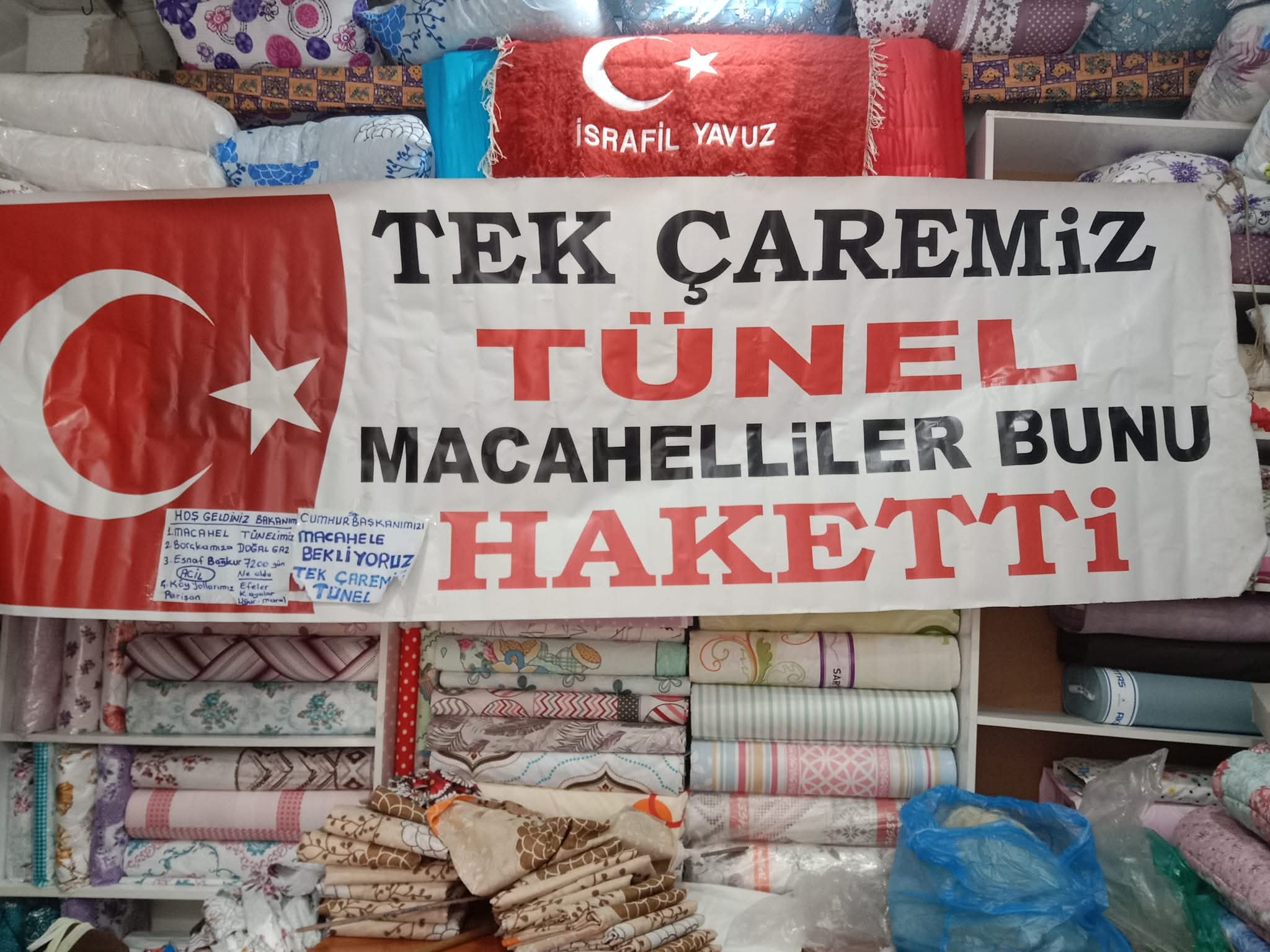 Açın la bu tüneli !?