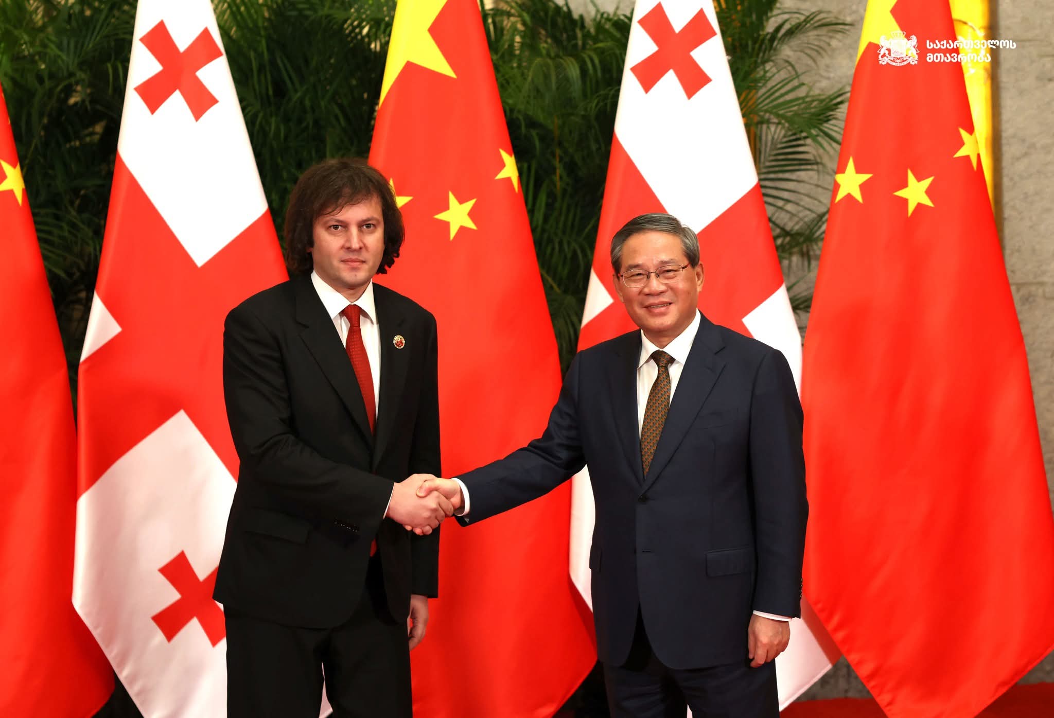 Gürcistan Başbakanı Irakli Kobakhidze, Çin Halk Cumhuriyetinde!