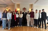Başkonsolosu Alexander Jishkariani Galatasaray Üniversitesi Öğrencilerini ağırladı