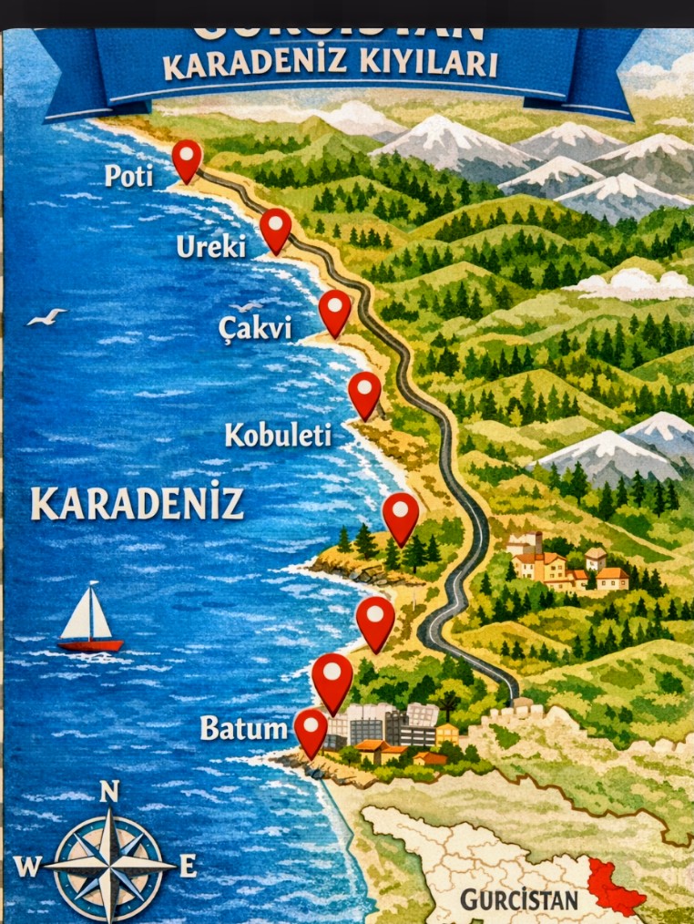 Gürcistan’ın Kıyı Şeridi