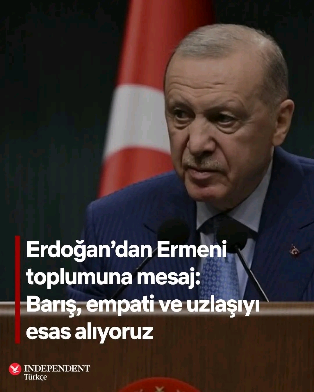 Cumhurbaşkanı Erdoğan'dan Ermeni Toplumuna Nesaj