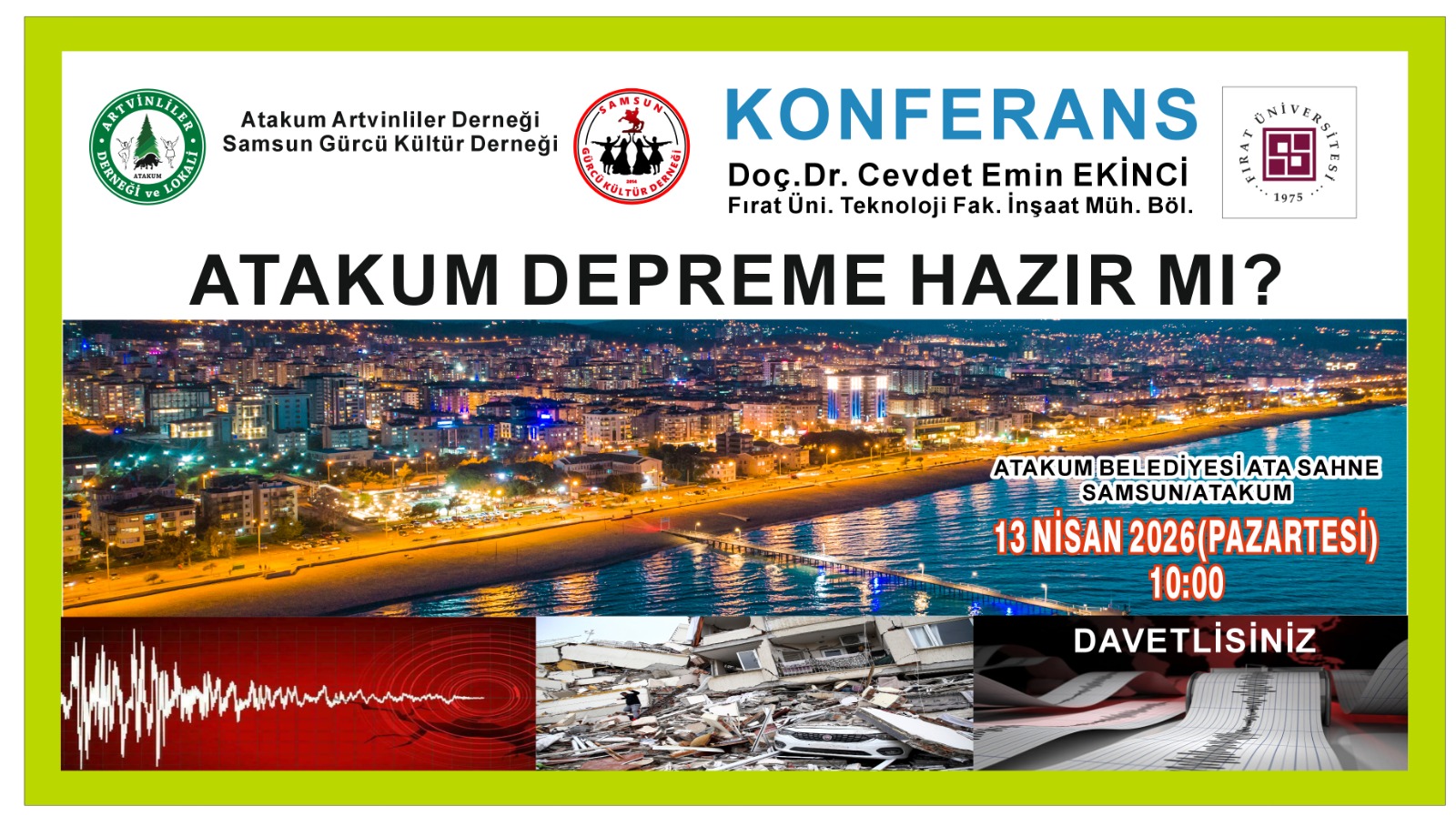 SAMSUN | ATAKUM DEPREME HAZIR MI?