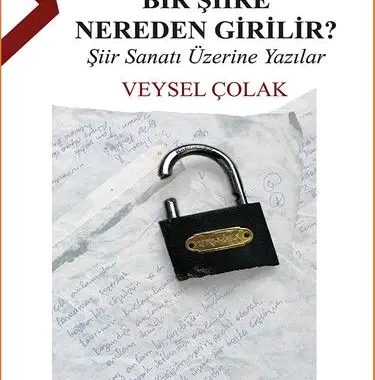 Veysel Çolak: BİR ŞİİRİN KAPILARI  BİR ŞİİRE NEREDEN GİRİLİR?
