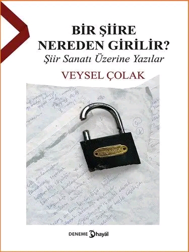 Veysel Çolak: BİR ŞİİRİN KAPILARI  BİR ŞİİRE NEREDEN GİRİLİR?