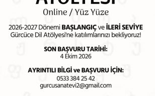 Gürcüce öğrenmek isteyenler haydi Gürcü Sanat Evi Gürcüce kursları başlıyor 👇🇬🇪