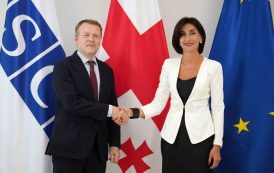 AGİT, Ulusal Azınlıklar Yüksek Komiseri Christoph Kamp resmi bir ziyaret için Gürcistan'a geldi